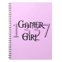 "Gamer Girl 1337" Notebook