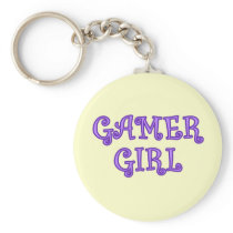 Gamer Girl Key Chains
