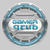 Gamer Grub Sticker