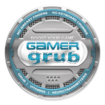 Gamer Grub Sticker