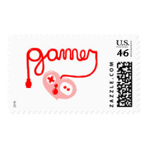 Gamer Heart postage by toxiferous Gamer Heart postage
