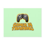 Gamer In Trainiing - Controller Post Cards