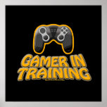 Gamer In Trainiing - Controller Posters