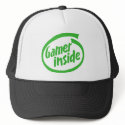 Gamer Inside Hat hat