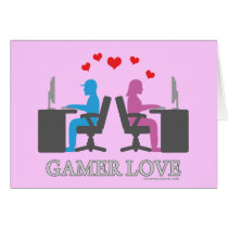 Gamer Love Greeting Card