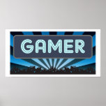 Gamer Marquee posters