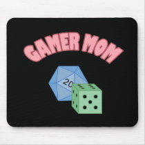 Gamer Mom - Dice mousepads