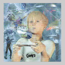 Gamer poster posters