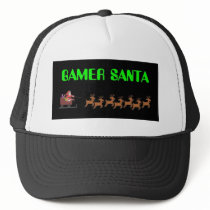 Gamer Santa Trucker Hats