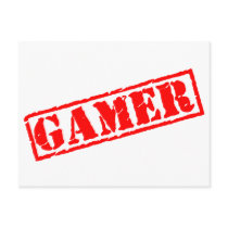 Gamer Stamp postcards