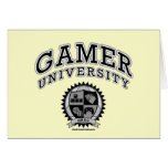 Gamer University (Black &amp; White) Card