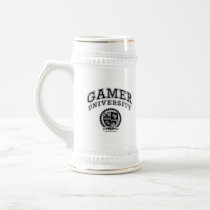 Gamer University (Black & White) Coffee Mugs