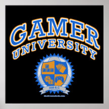 Gamer University Poster