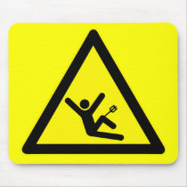 Gamer Warning mousepads
