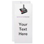 Gamers do it with Joysticks! Custom Rack Cards