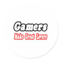 Gamers Make Great Lovers stickers