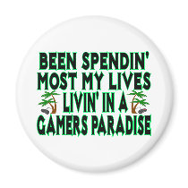 Gamers Paradise magnets