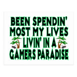 Gamers Paradise Post Card