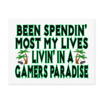 Gamers Paradise postcards by goldnsun Gamers Paradise postcards