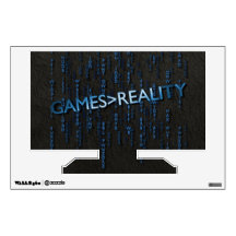 Games Greater Than Reality Wall Graphic