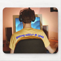 gaming addict mousepads by BuggsBunny964 gaming addict mousepads
