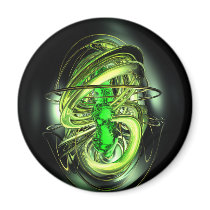 Gamma Ray Burst Abstract Magnet by alexanderbutler Gamma Ray Burst Abstract Magnet