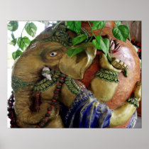 Ganapati Ganesh : The Elephant Head Deity Print