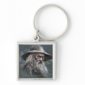 Gandalf Illustration Key Chain
