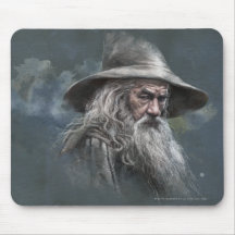 Gandalf Illustration Mouse Pads