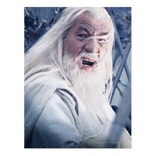 Gandalf In Battle Post Card