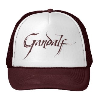 Gandalf Name Solid Mesh Hats