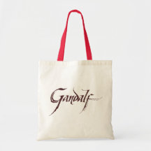 Gandalf Name Solid Tote Bags