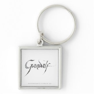 Gandalf Name Textured Keychains