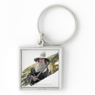Gandalf With Sword Green Key Chains