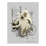 Gandalf with Sword Vector Collage Post Cards