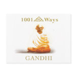 Gandhi / 1001 Ways Postcards