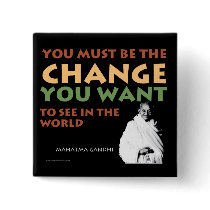 Gandhi Button