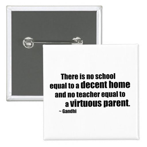 Gandhi Homeschool Button