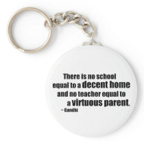 Gandhi Homeschool Key Chains