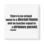 Gandhi Homeschool Fridge Magnets