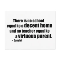 Gandhi Homeschool Postcards