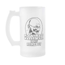 Gandhi is my Homeboy mugs