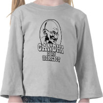 Gandhi is my Homeboy t-shirts
