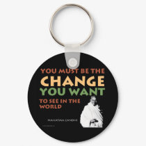 Gandhi Keychain