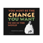 Gandhi Post Card