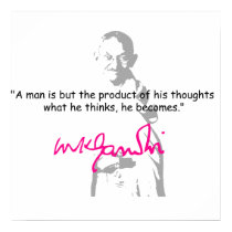 Gandhi poster posters by minjean Gandhi poster posters