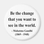 Gandhi Quote 1a Fridge Magnet