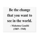 Gandhi Quote 1a Post Cards