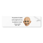 Gandhi Quote 2b Bumper Sticker