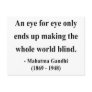 Gandhi Quote 3a Post Card
